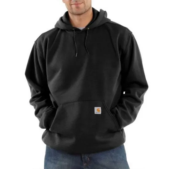 K121 Loose Fit Midweight Hoodie - Black