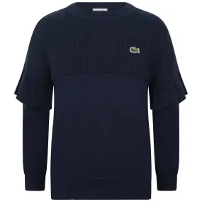 Lacoste Girls Wool Blend Sweater