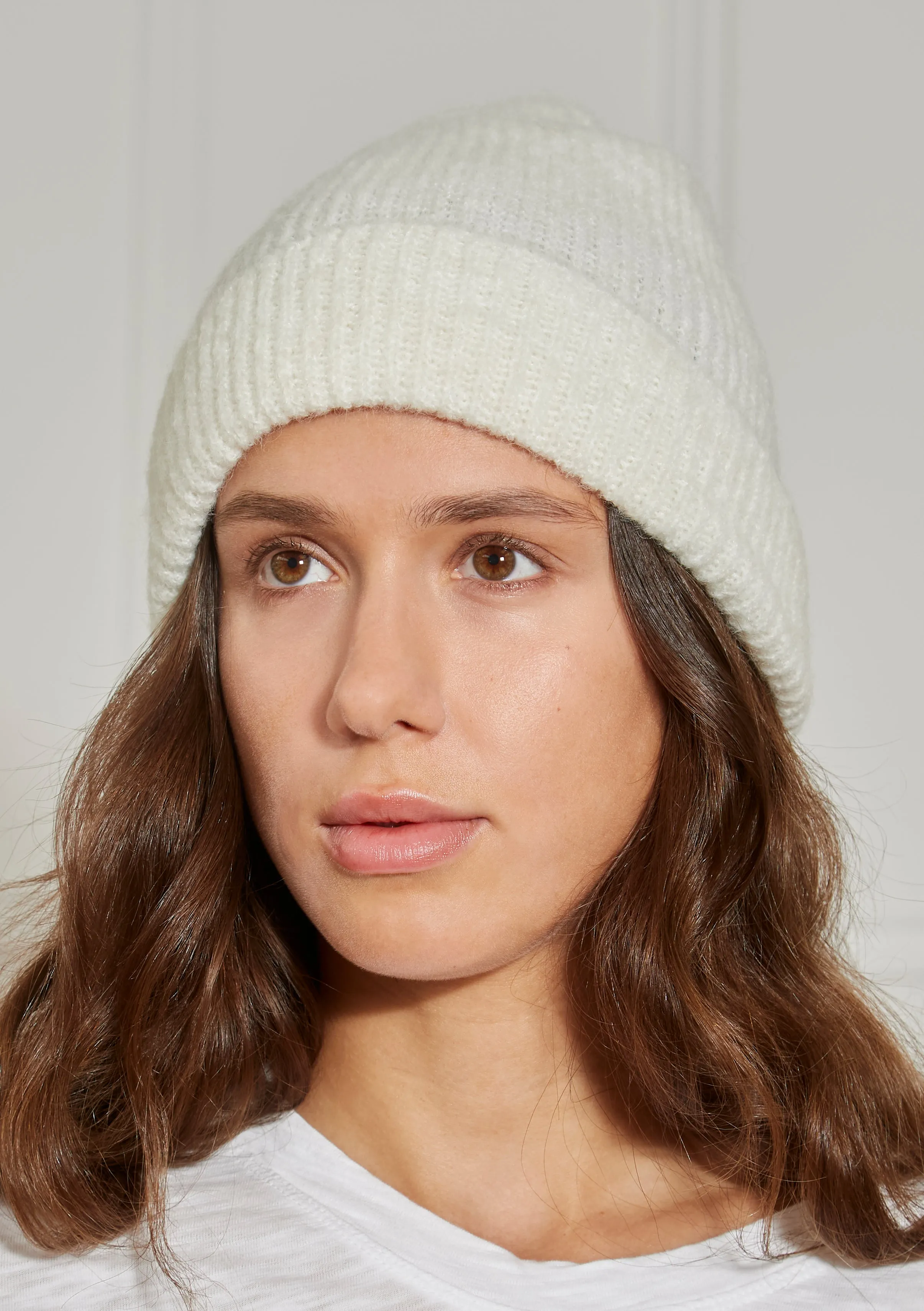 Lecerove Milk Alpaca Blend Beanie