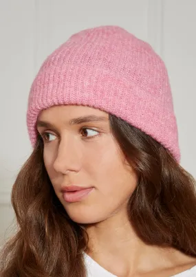 Lecerove Raspberry Alpaca Blend Beanie