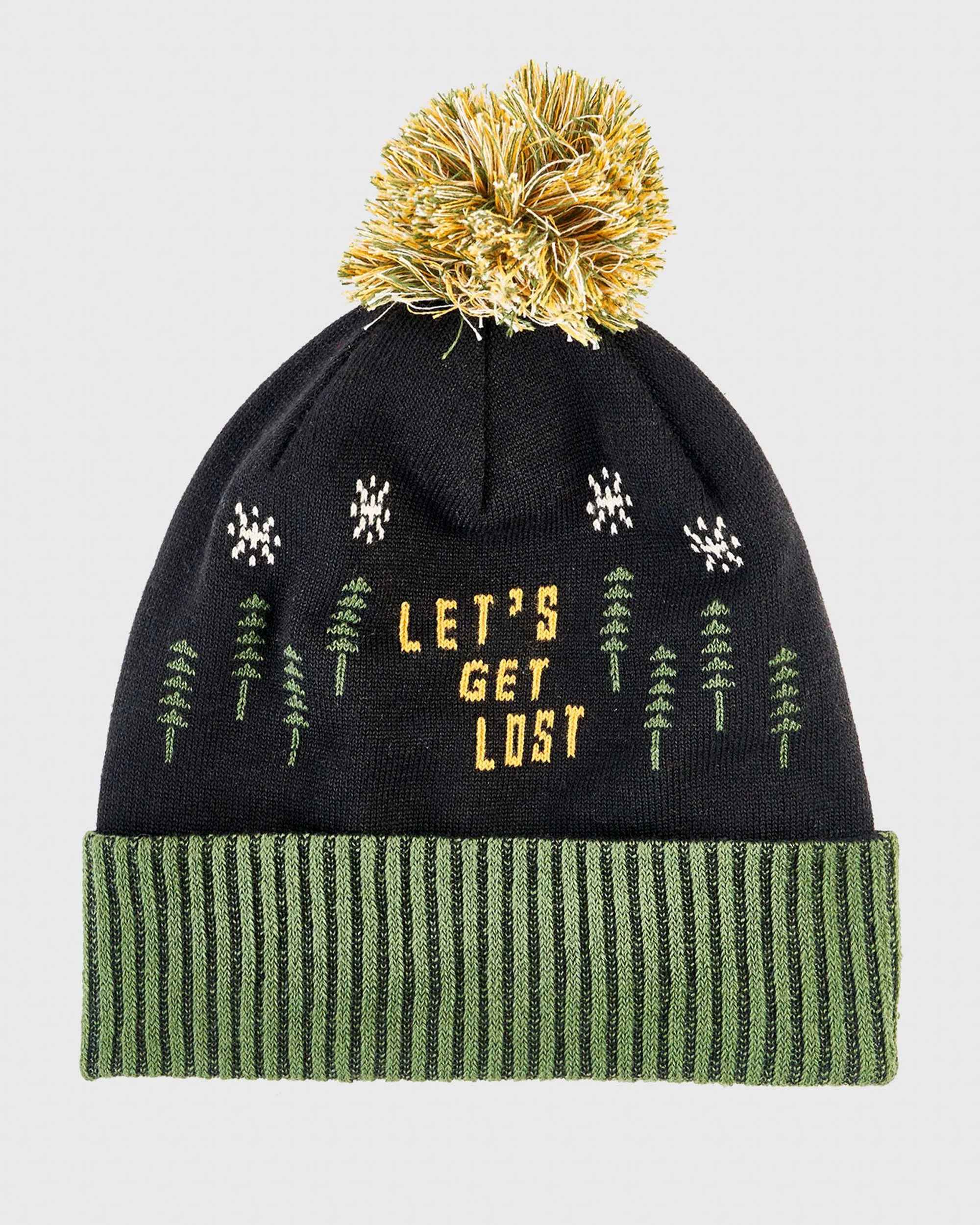 Let's Get Lost Roam Pom Beanie