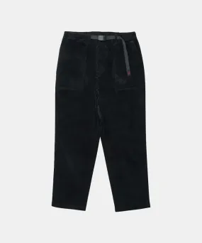 Loose Tapered Corduroy Ridge Pant | Black