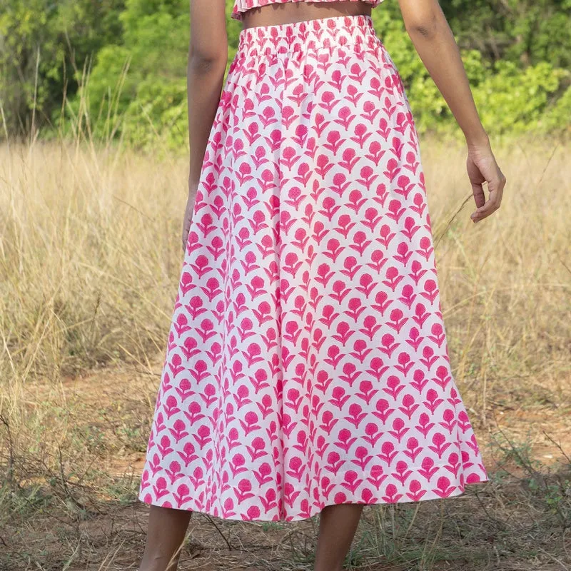 Loulou Skirt Pink Pottery