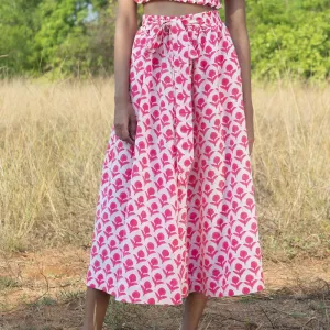 Loulou Skirt Pink Pottery