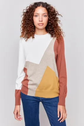 LS COLOURBLOCK TOP