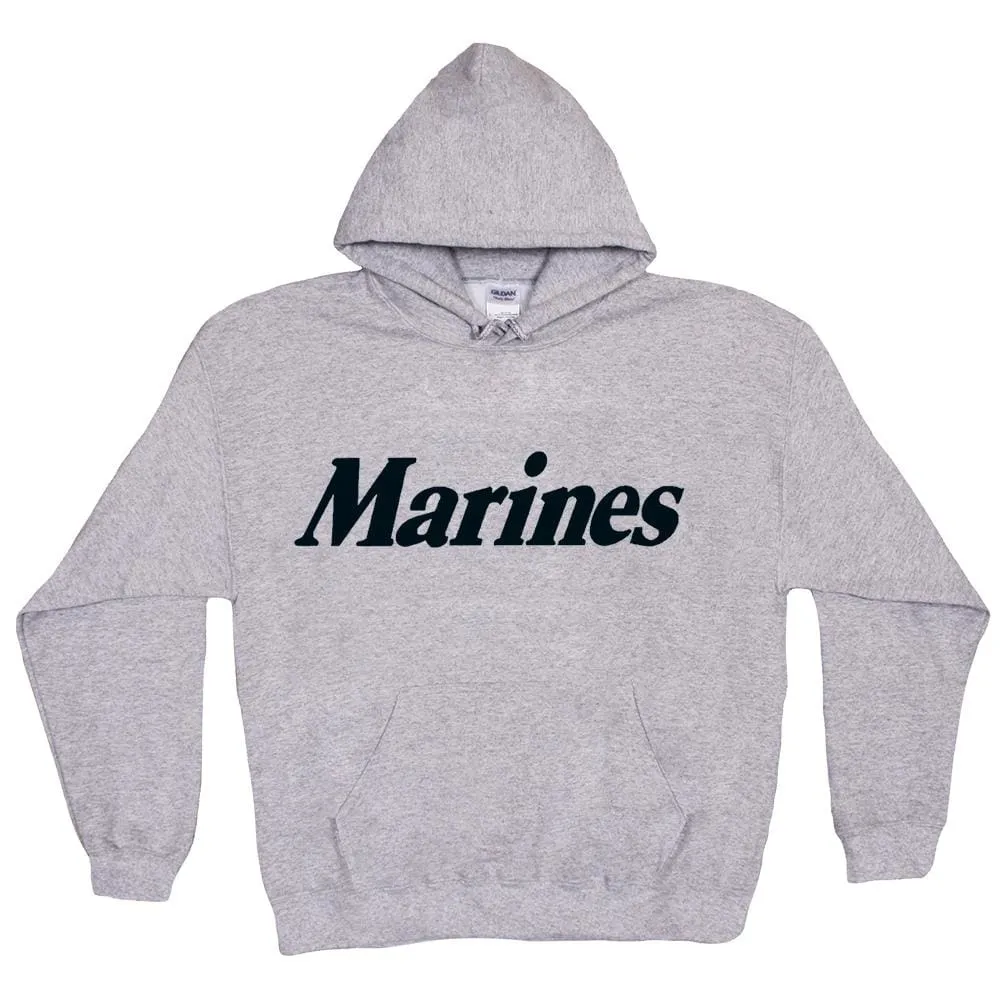 Marines Pullover Hoodie Sweatshirt