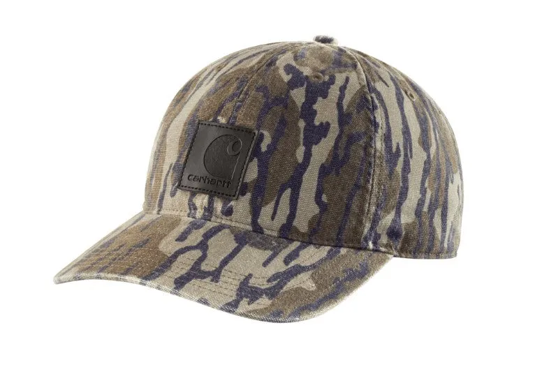 Men's Canvas Camo Cap