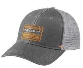 Men's Canvas Mesh-Back Quality Graphic Cap