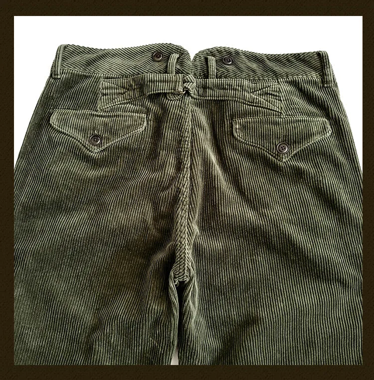 Men's Corduroy Straight  Pants