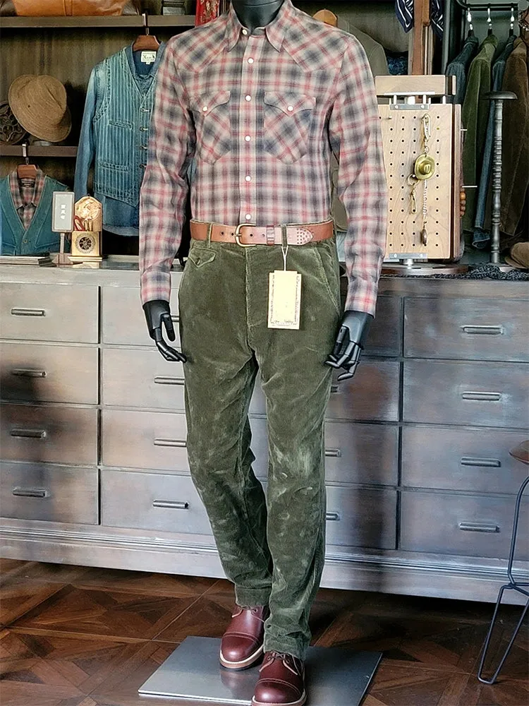 Men's Corduroy Straight  Pants