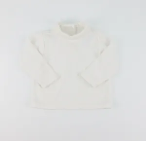 NICOLE MILLER WHITE TURTLENECK TOP 6-9M PRE-LOVED