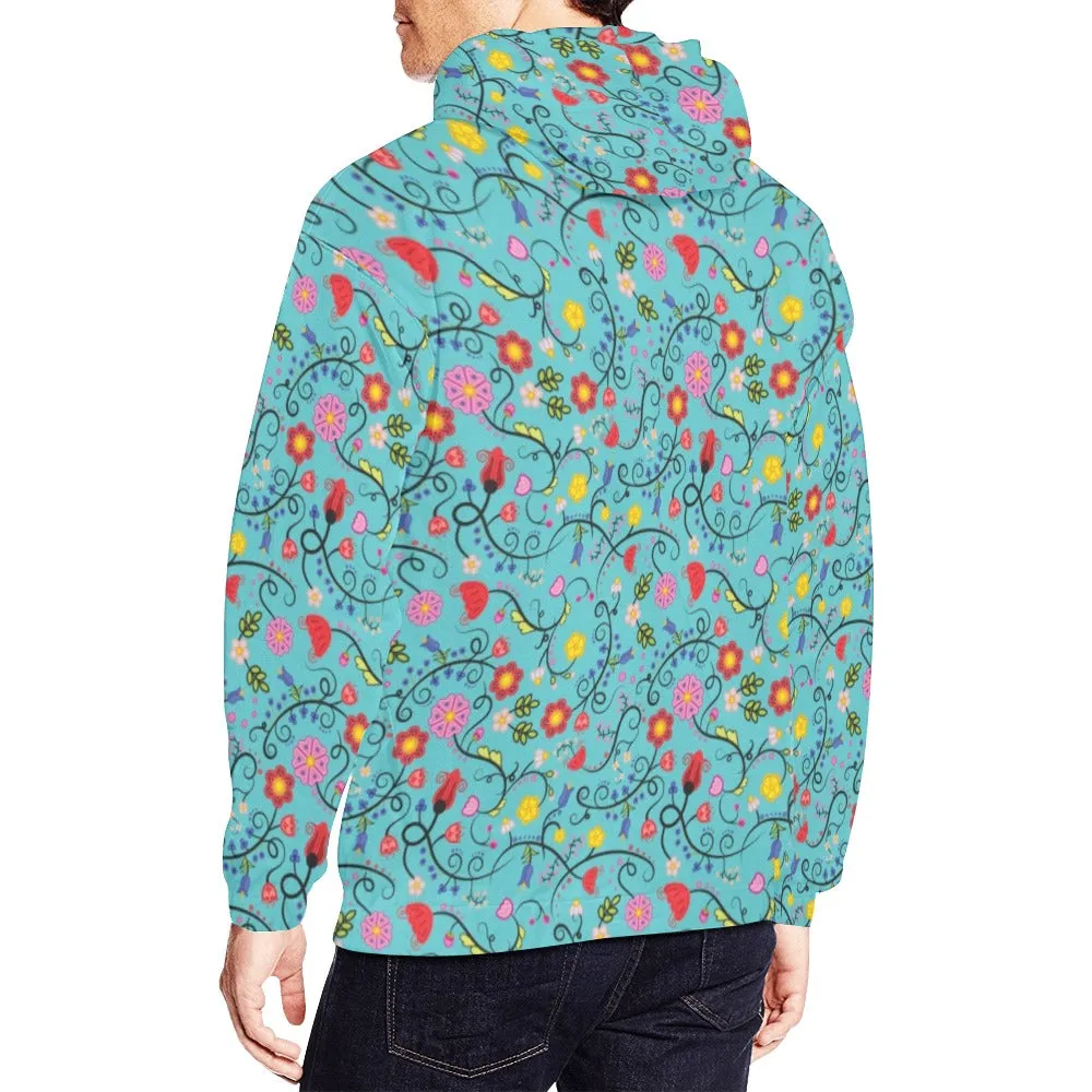 Nipin Blossom Sky Hoodie for Men (USA Size)