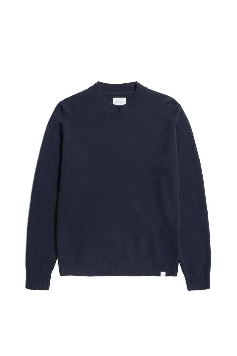 Norse Standard Merino Lambswool Sweater - Navy