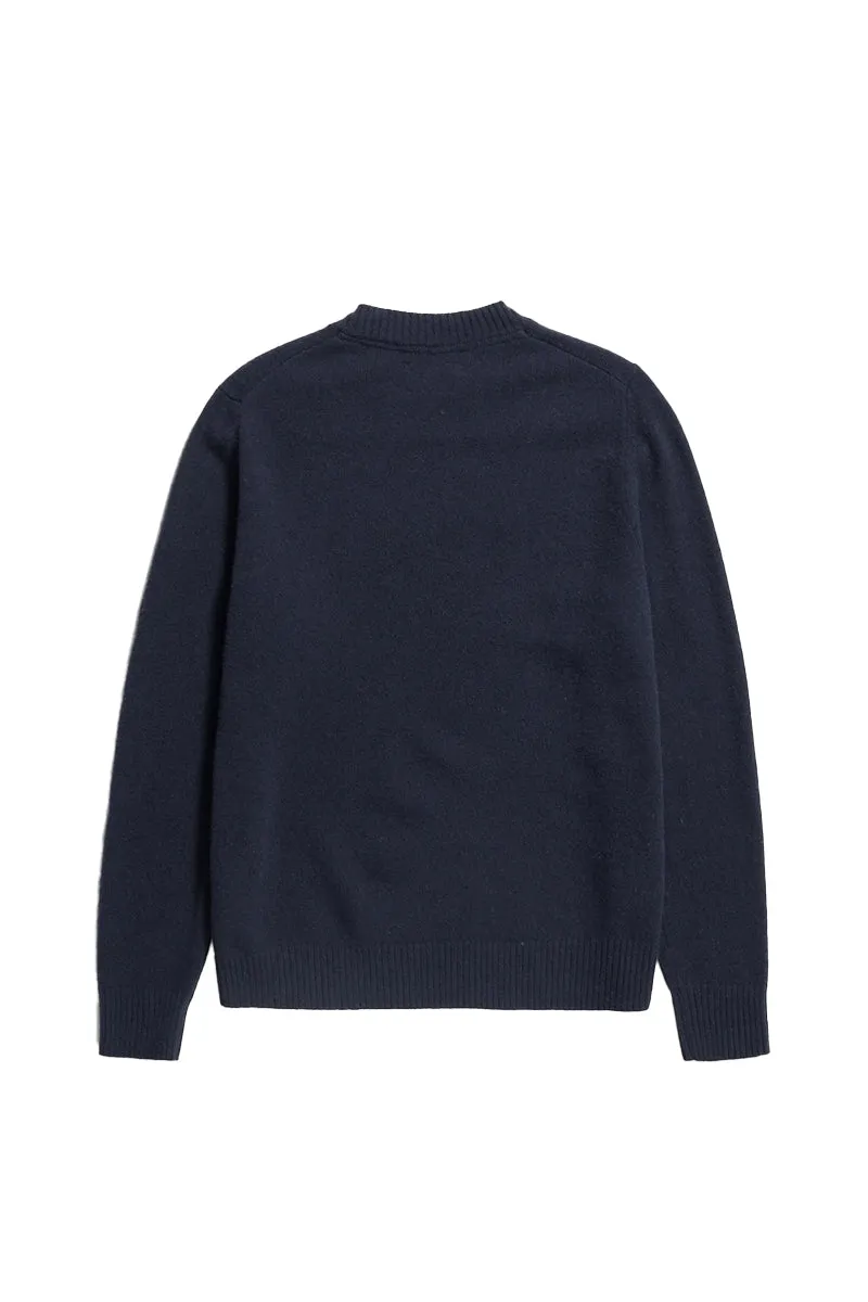 Norse Standard Merino Lambswool Sweater - Navy