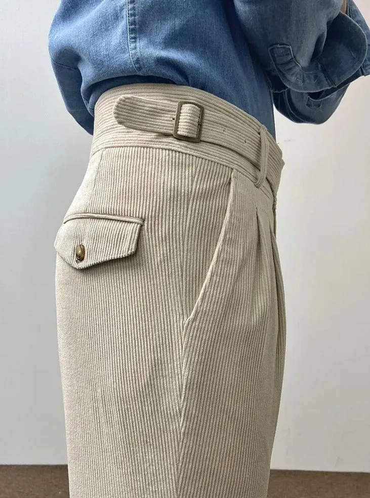 Office Corduroy Trousers