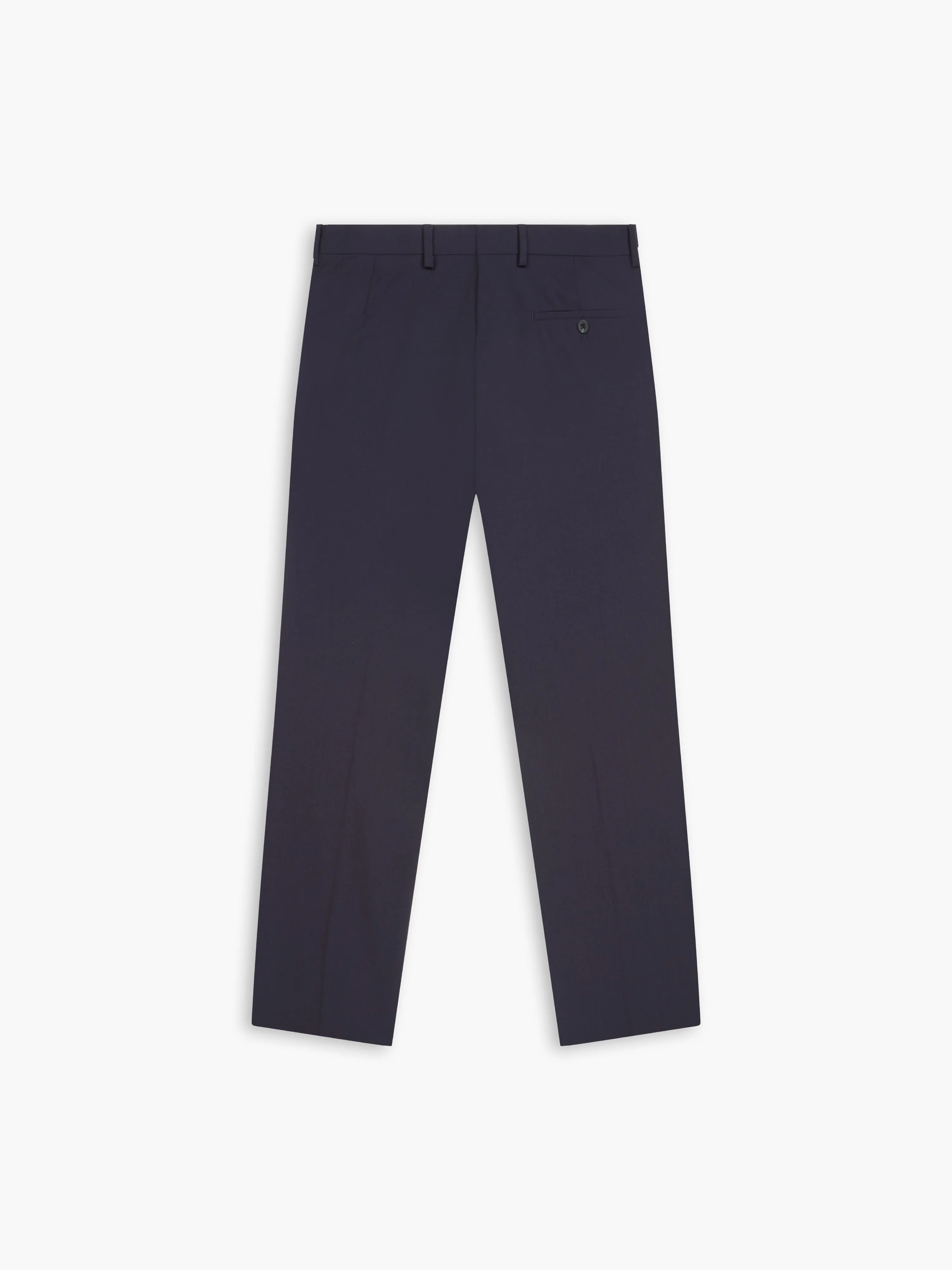 Parliament Navy Regular Fit Infinity Suit Trousers