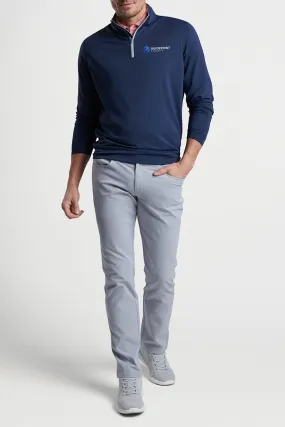 Peter Millar Perth Stretch Quarter-Zip, Navy [GuidePoint Security]