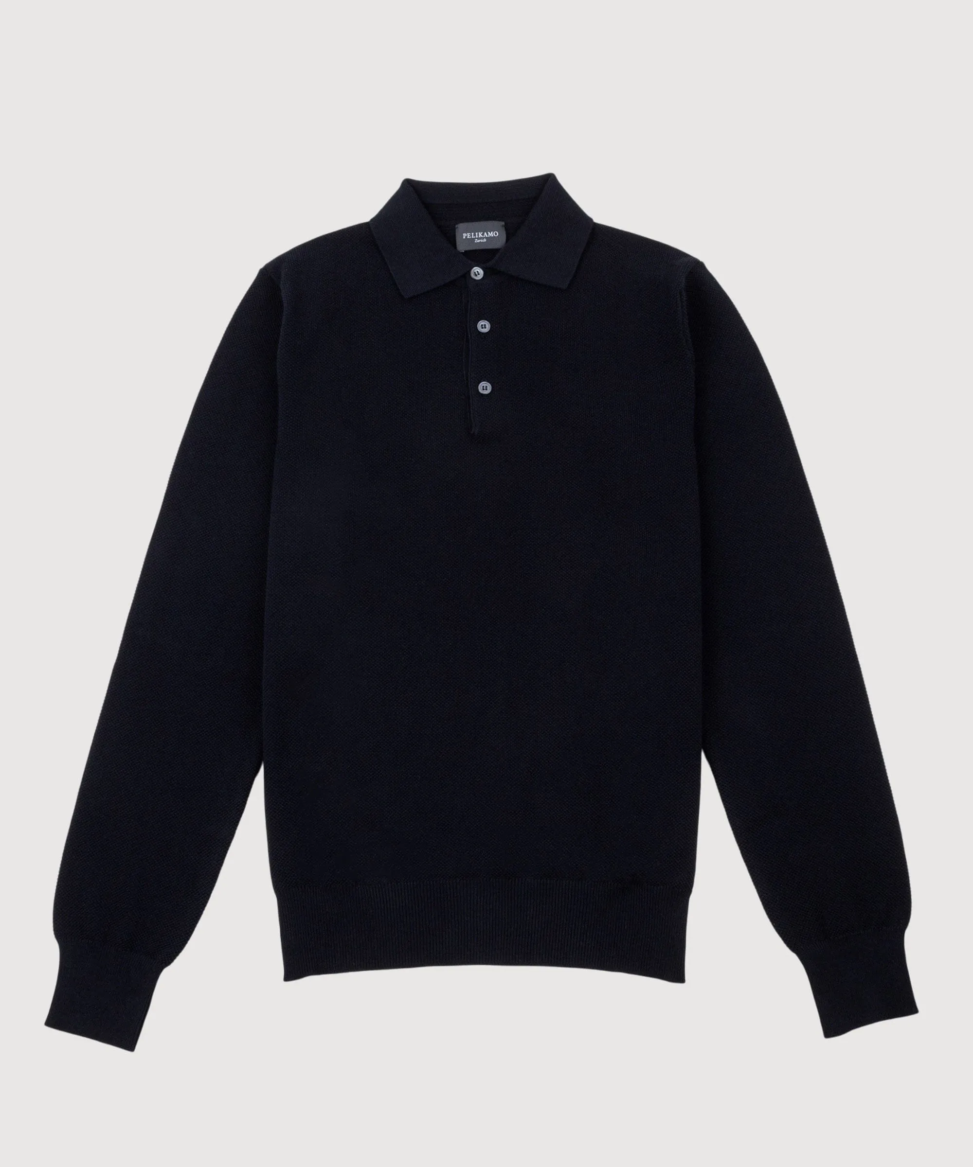 Polo Cotton Pique Sweater