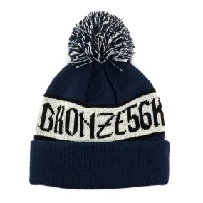 Poof Ball Beanie (Navy)