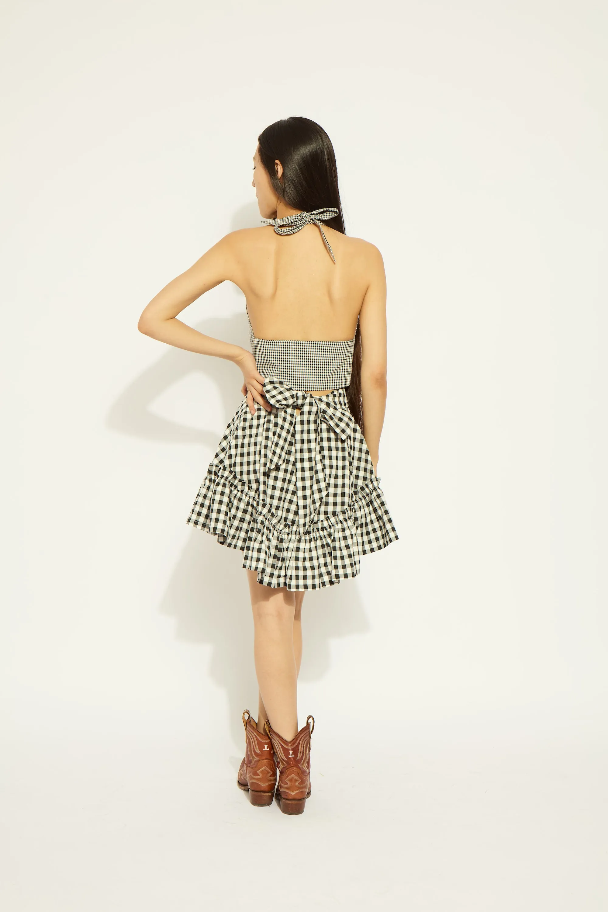 Quinoa Skirt Gingham