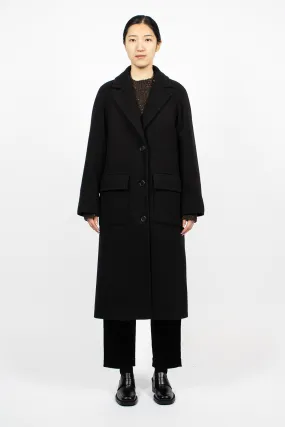 Raglan Overcoat Black