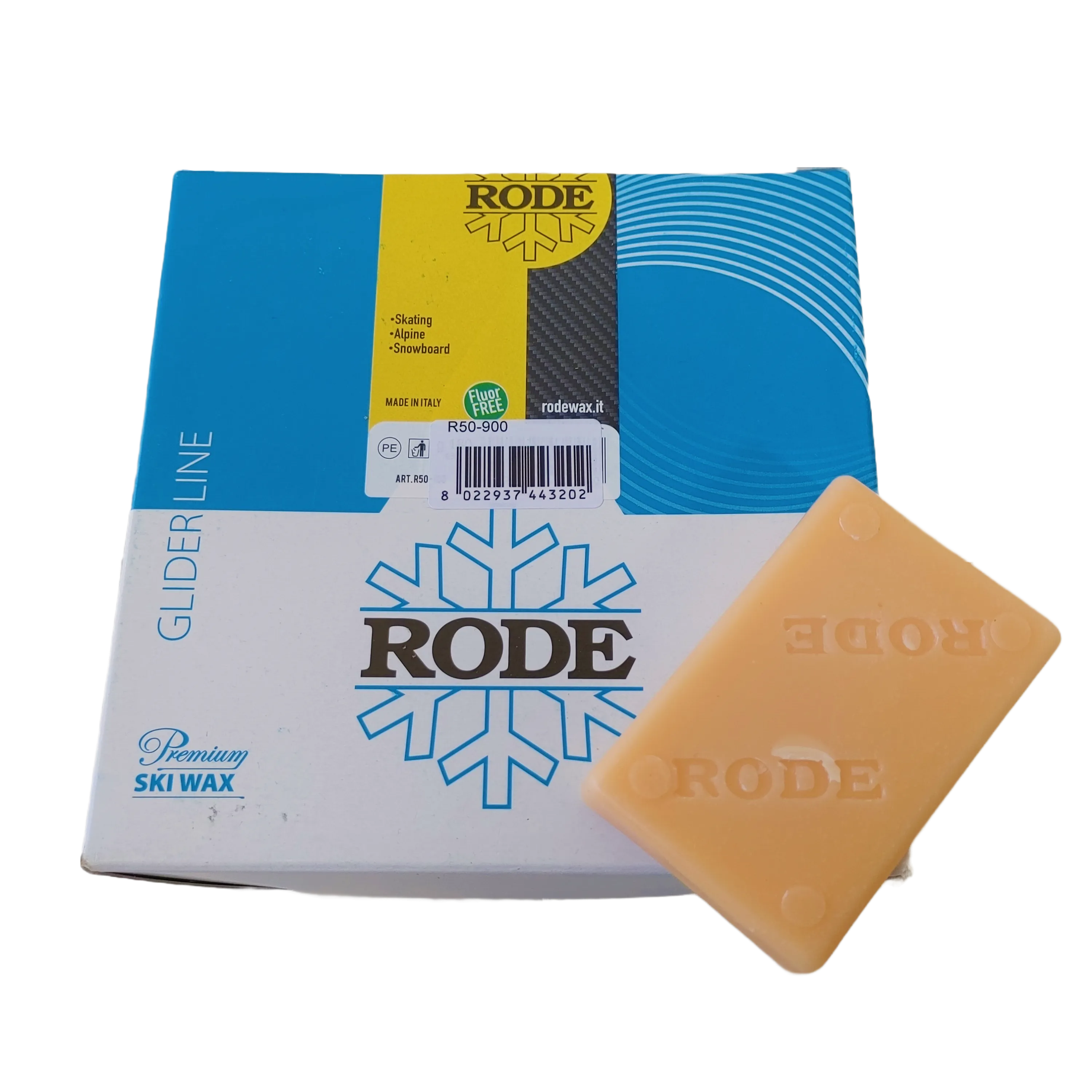 Rode R50 RACING GLIDER YELLOW MELT WAX (10C/-1C)