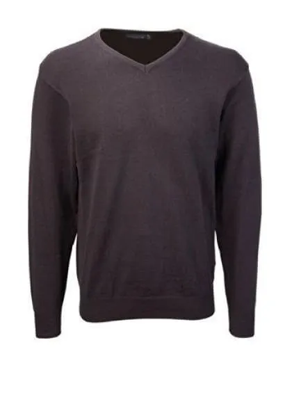 Russell Collection Ladies V Neck Sweater-710F