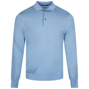 Saratoga Sweater Polo Wolf Blue - 2024