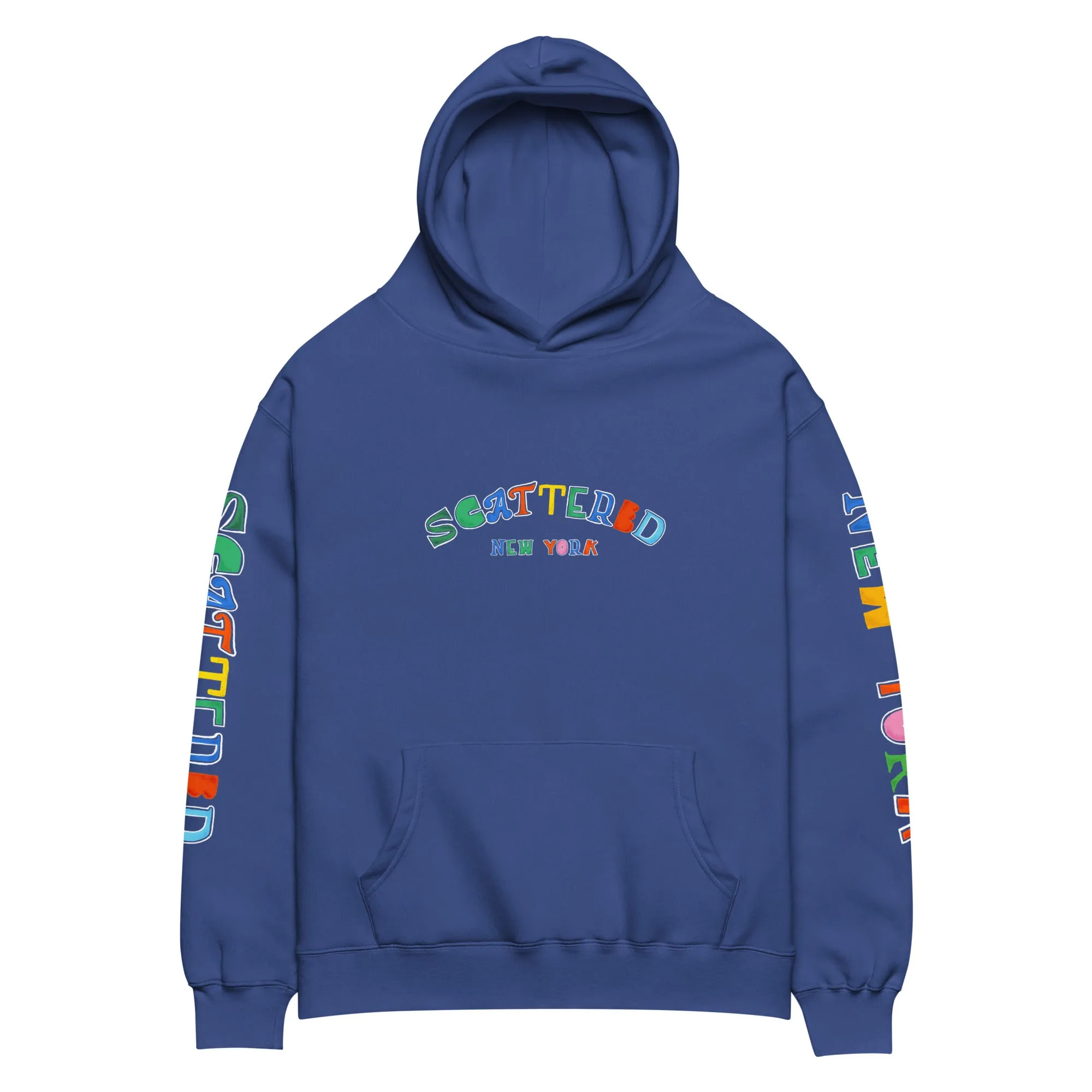 Scattered Van Cleef Style Logo Printed Premium Hoodie