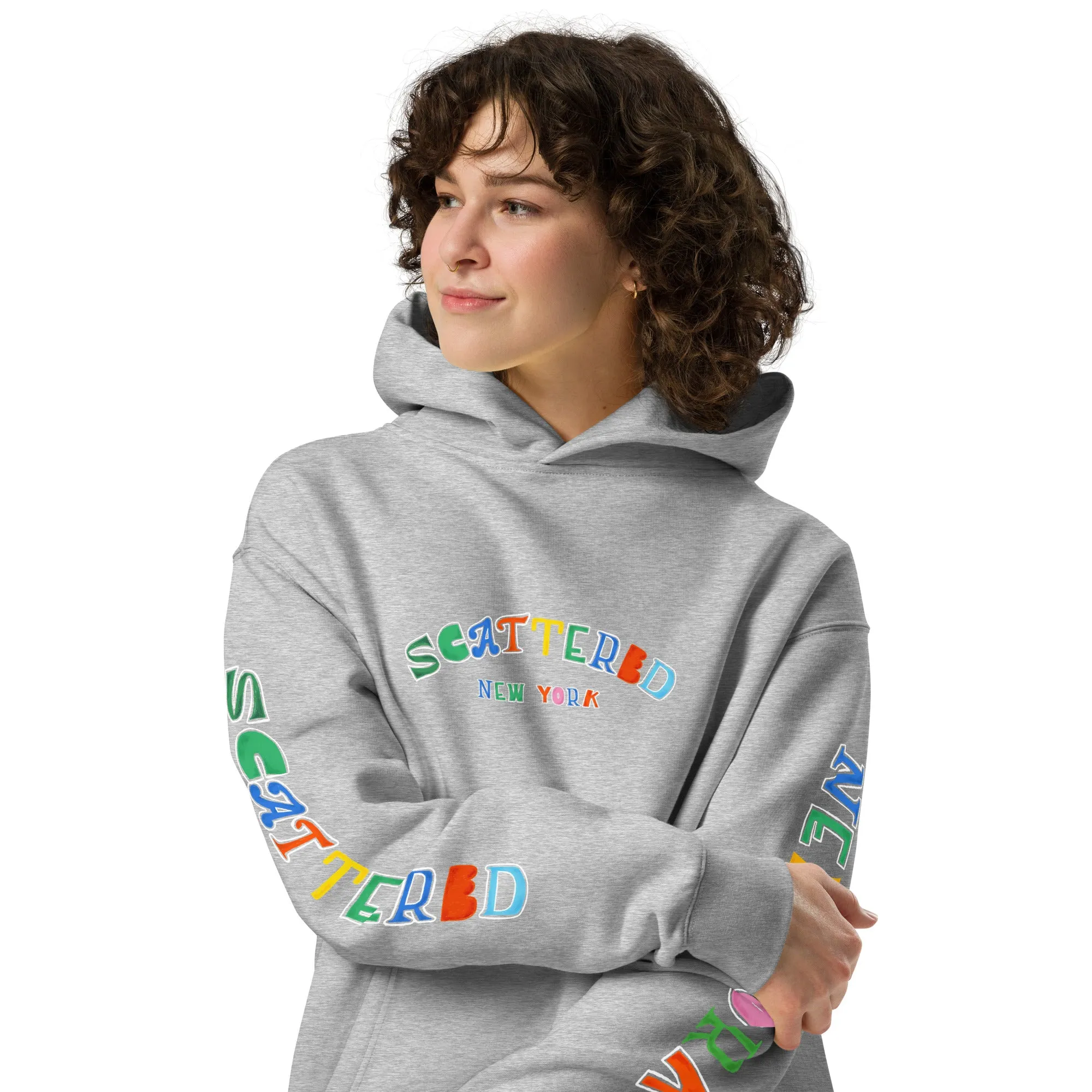 Scattered Van Cleef Style Logo Printed Premium Hoodie