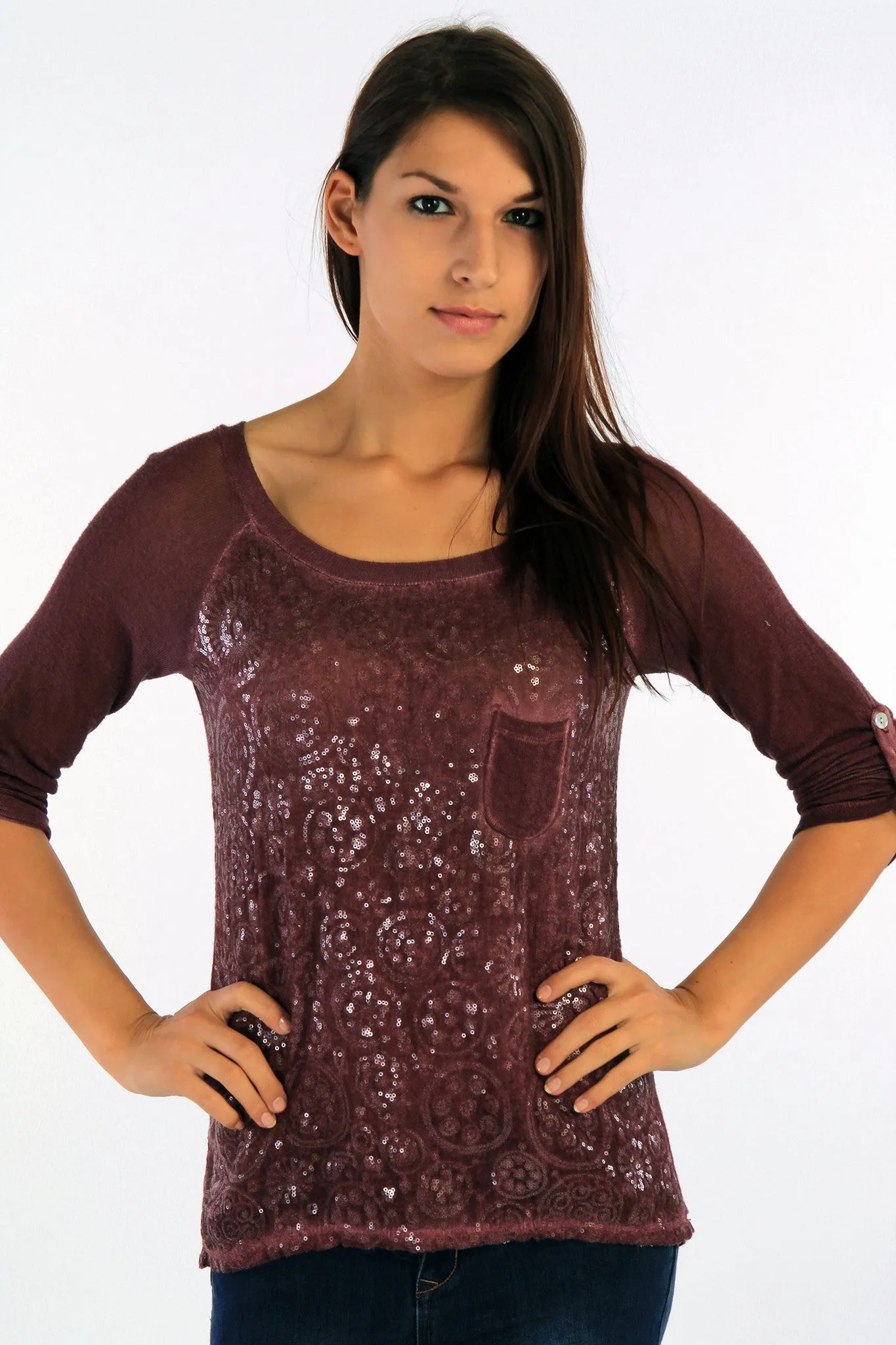 Sequin Detail Jumper