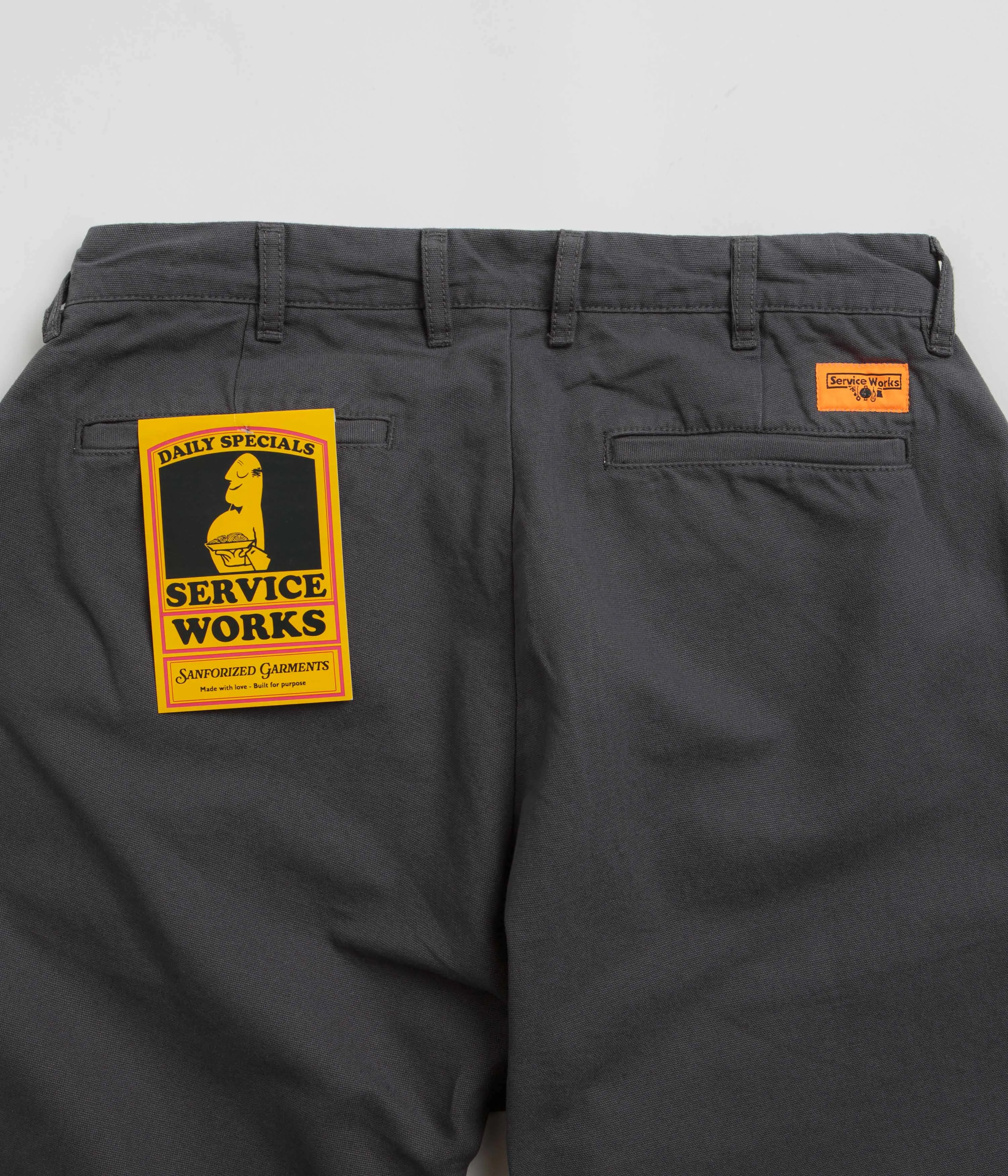 Service Works Canvas Part Timer Pants - Grey