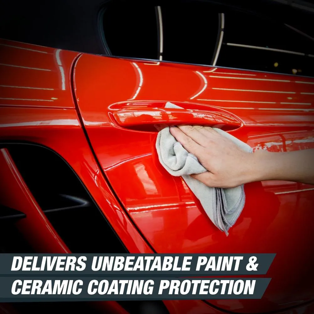 SiO2 Ceramic Liquid Wax for Cars and Bikes 650 ml, Gives Deep Gloss and Ultimate Hydrophobic Protection