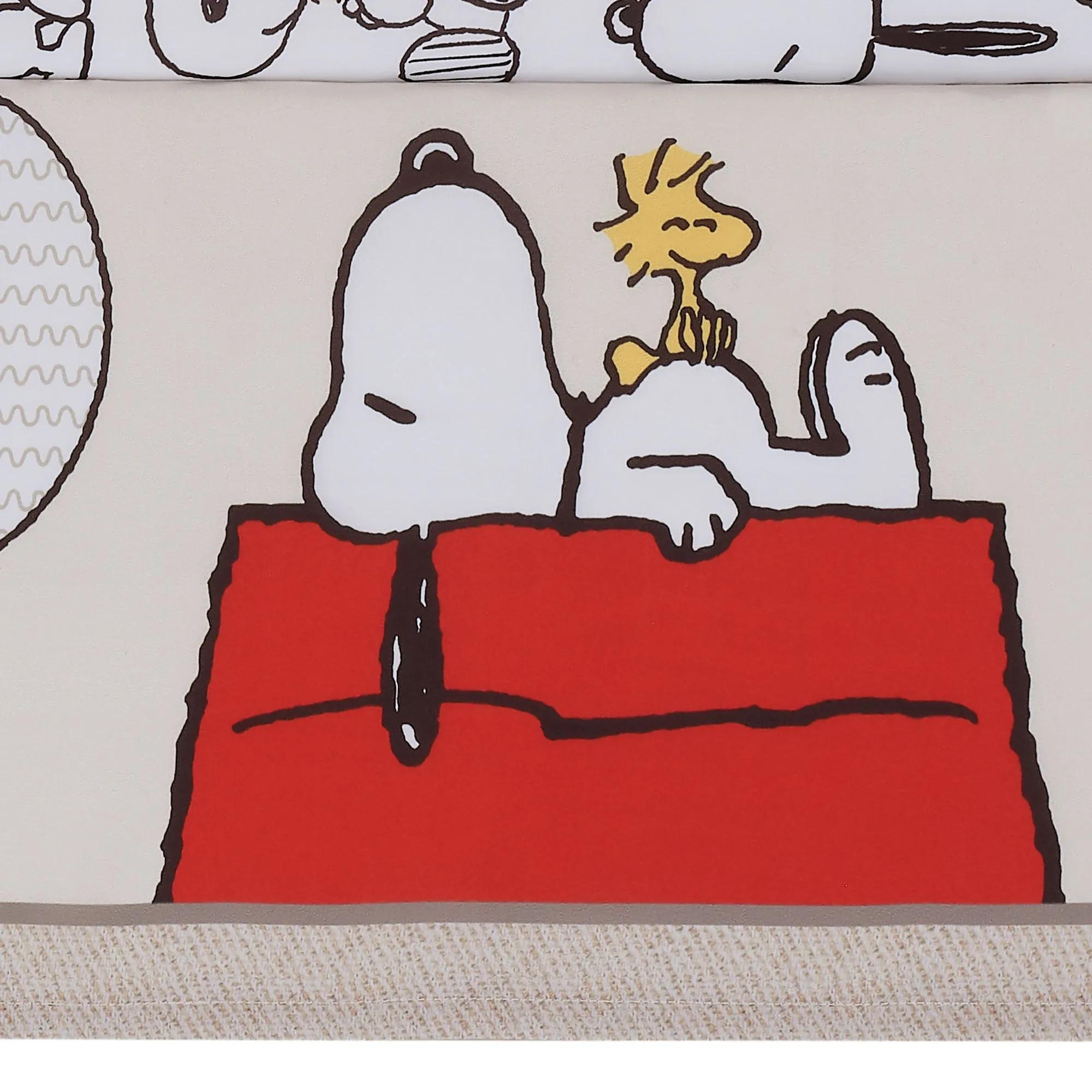 Snoopy Love 3-Piece Crib Bedding Set