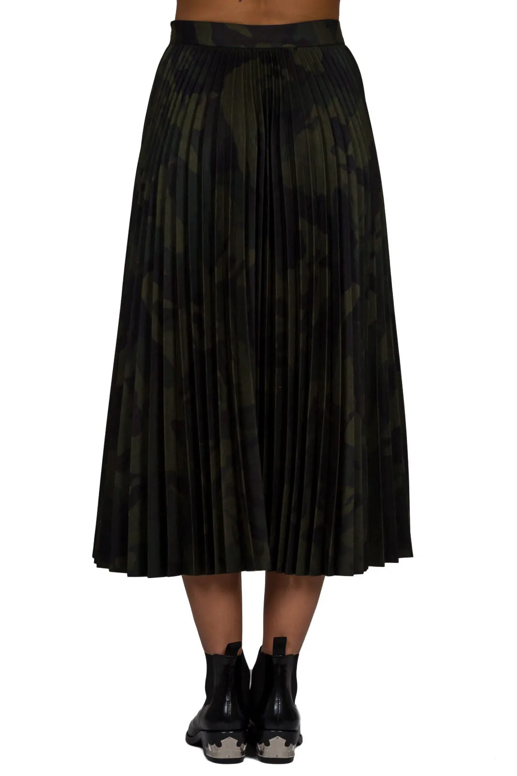 Soleil Pleated Long Skirt