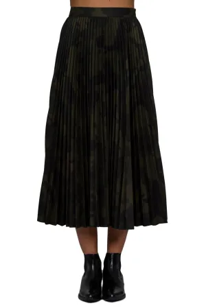 Soleil Pleated Long Skirt