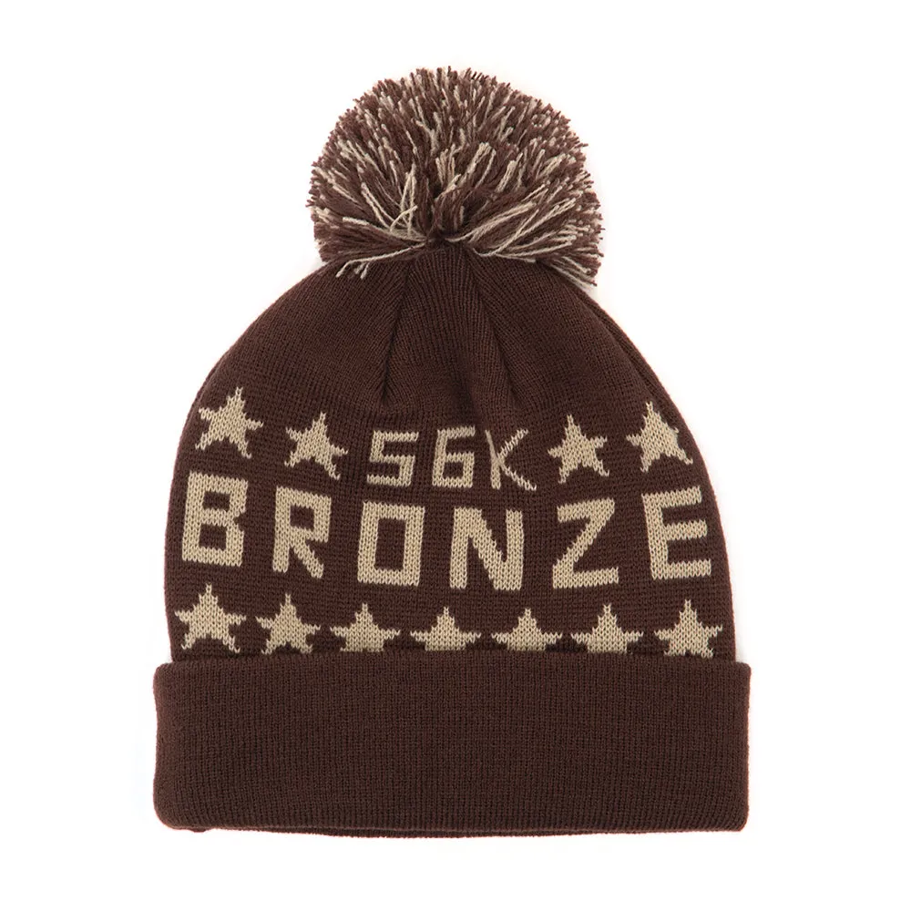 Star Beanie (Brown)