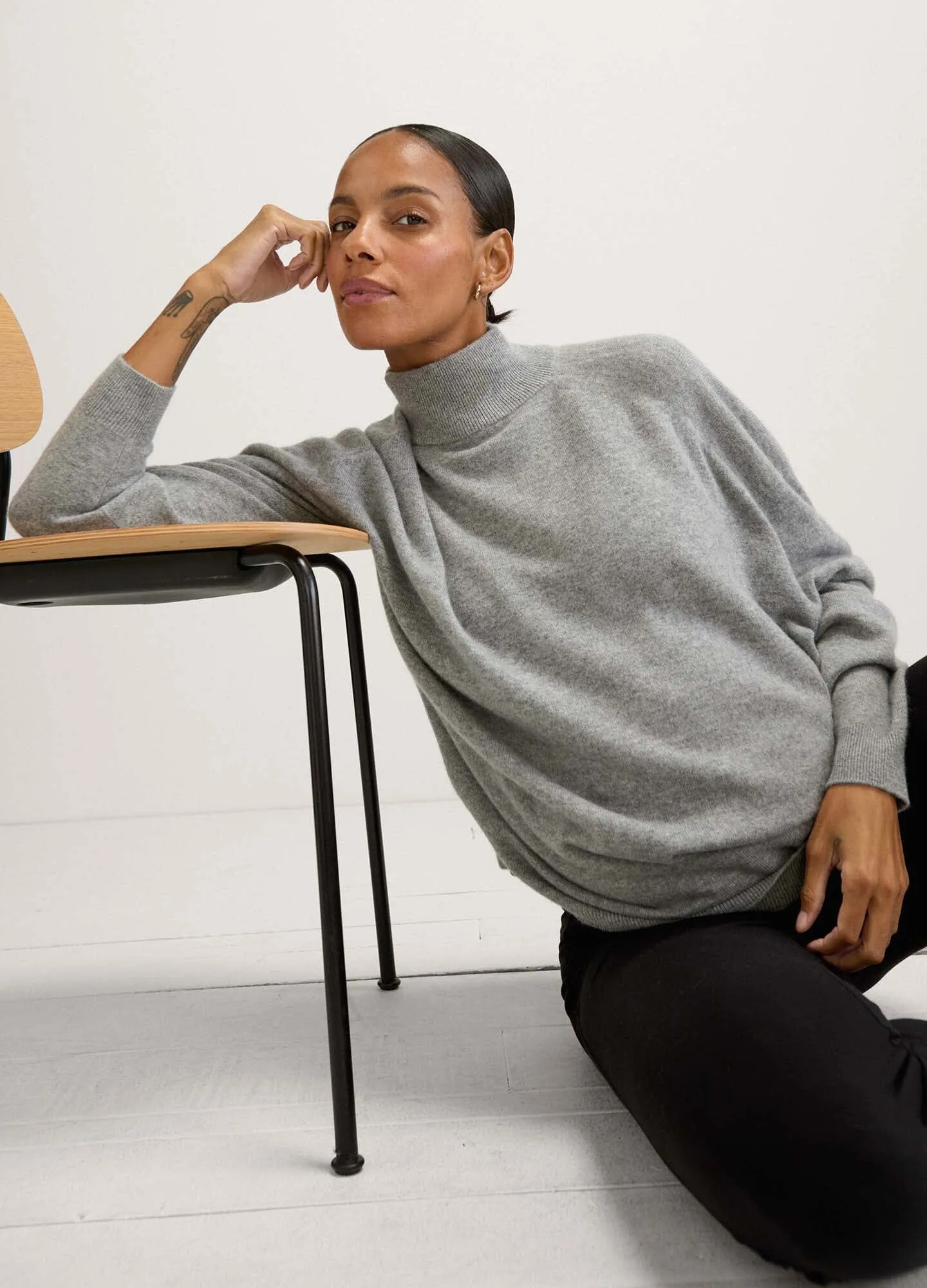 The Estella Cashmere Turtleneck