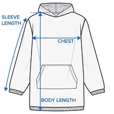 The Wind Rose Wearable Blanket Hoodie