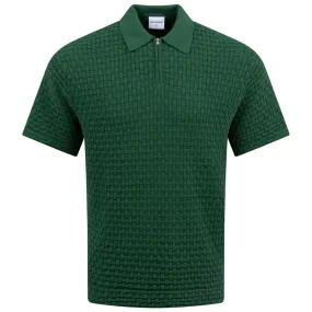 Theos Polo Sweater Green - AW24