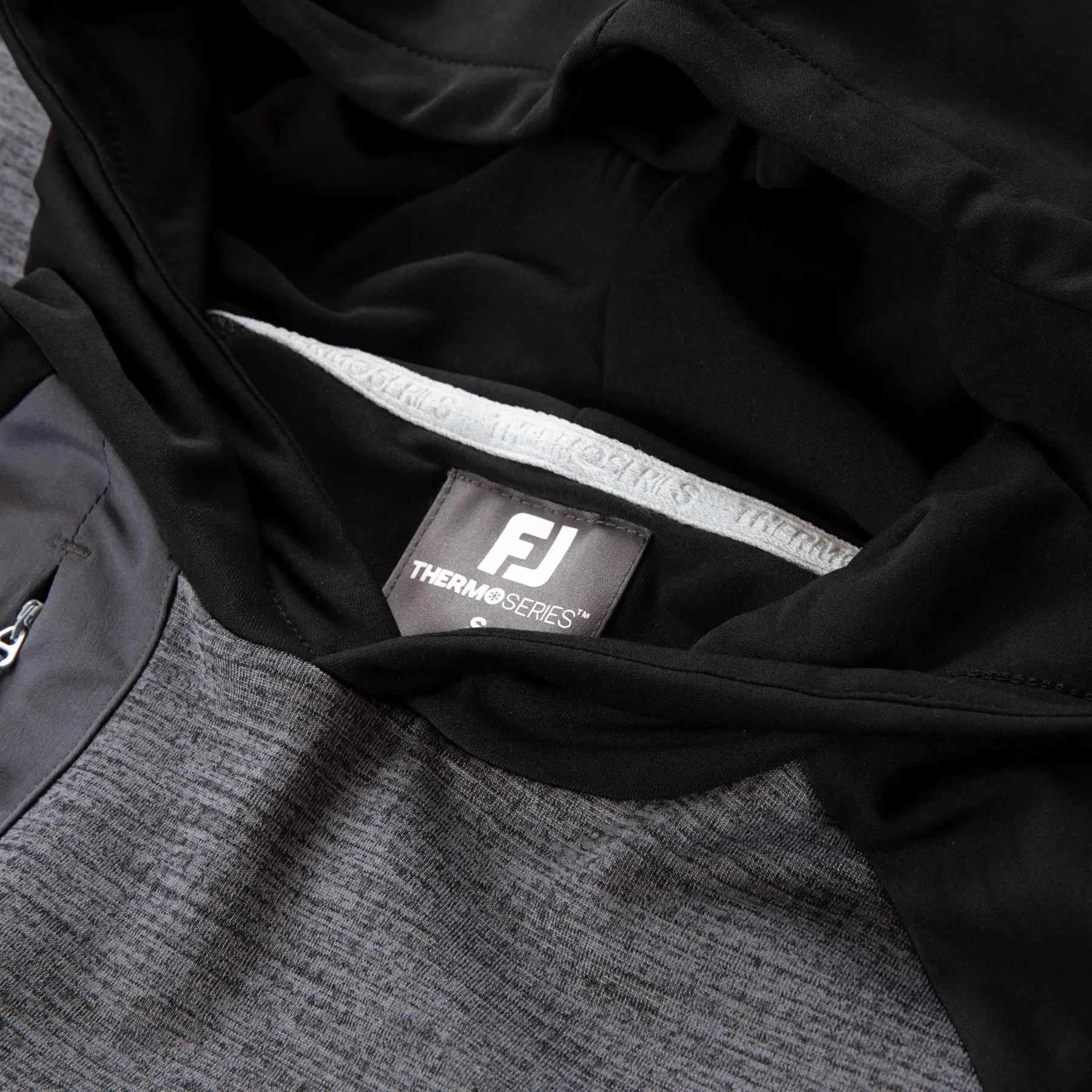 Thermo Pullover Hoodie Charcoal/Black - 2024