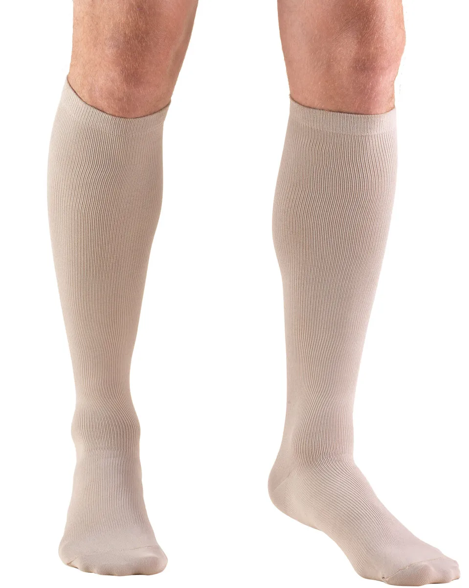 TRUFORM Men's Dress Knee High Socks 8-15 mmHg