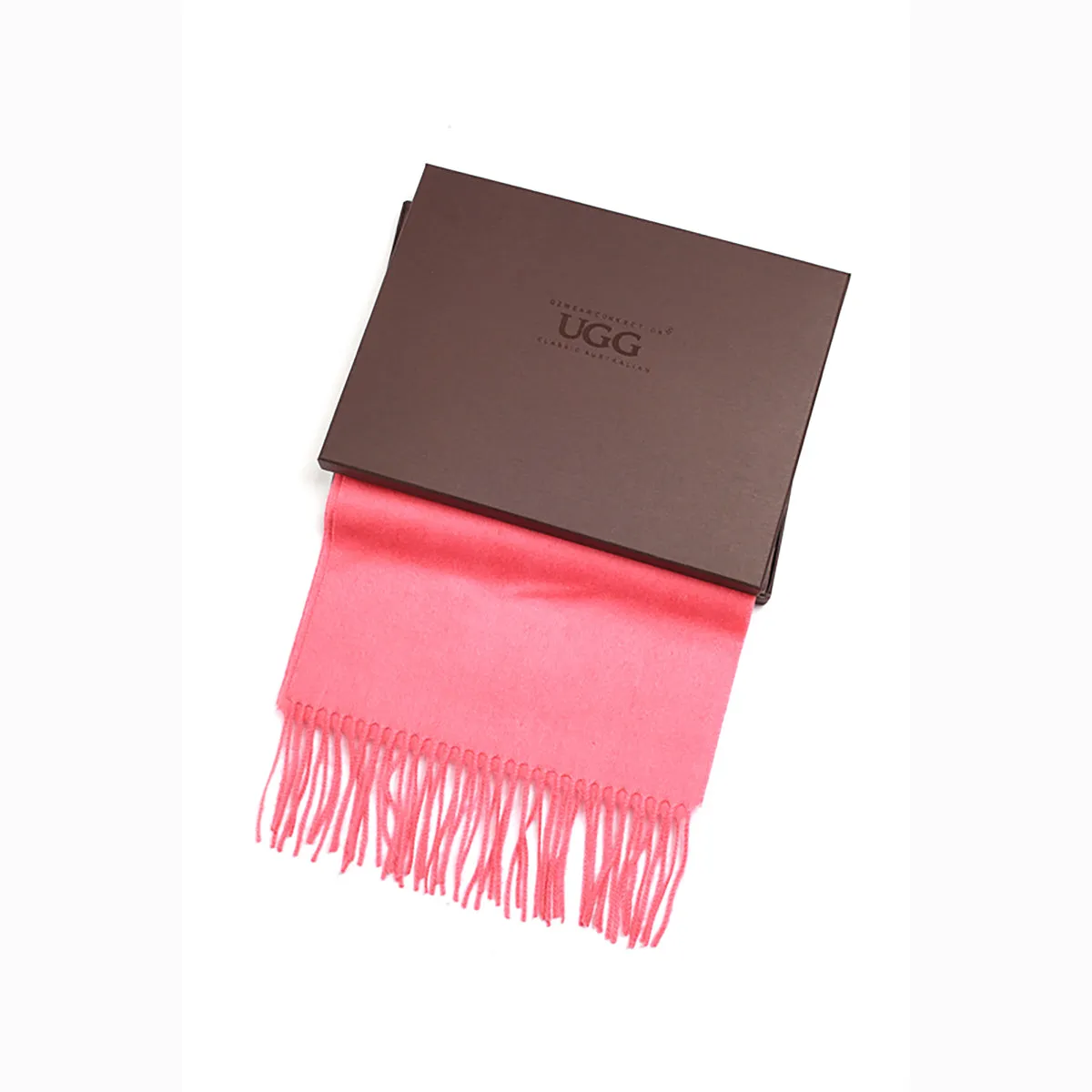 Ugg Cashmere & Wool Scarf Watermelon