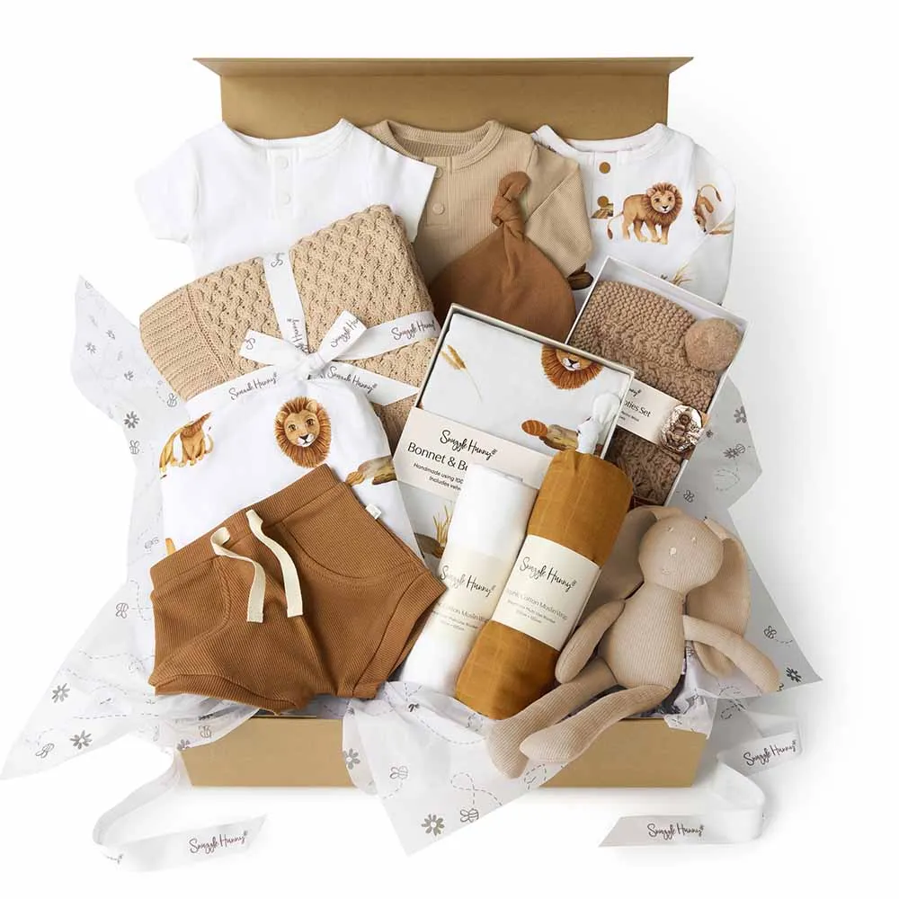 Ultimate Newborn Gift Hamper - Lion