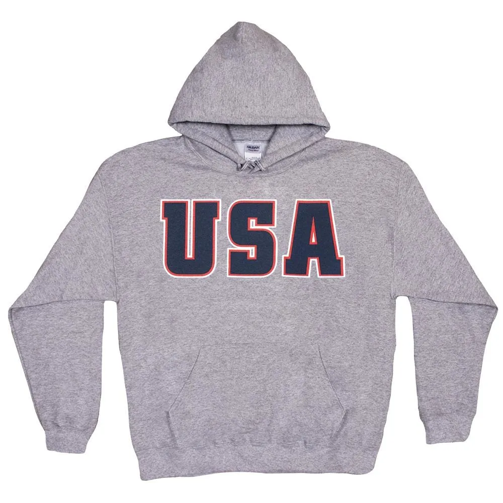 USA Flag Pullover Hoodie Sweatshirt