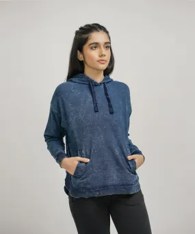 Women's Denim Hoodie