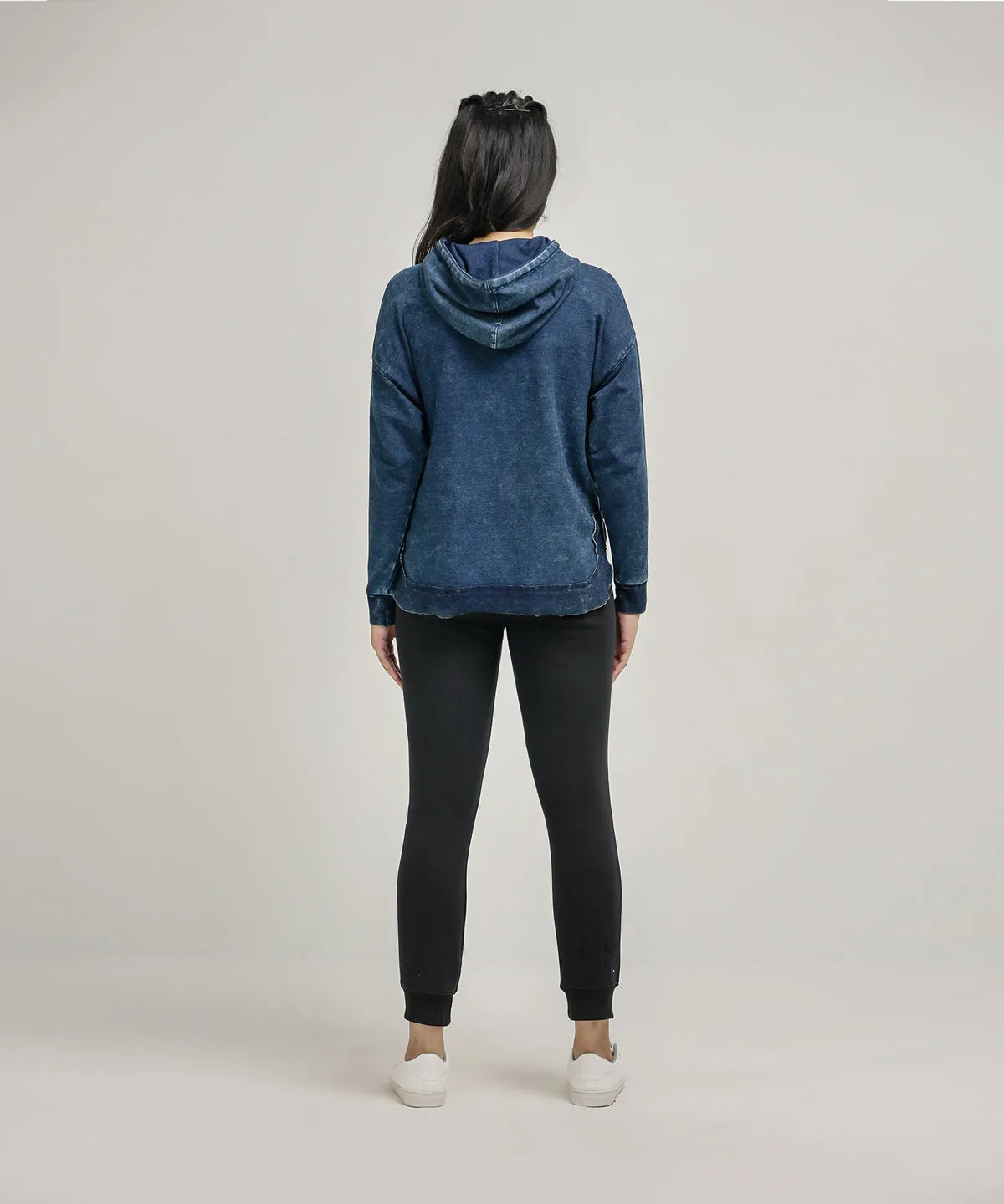 Women's Denim Hoodie