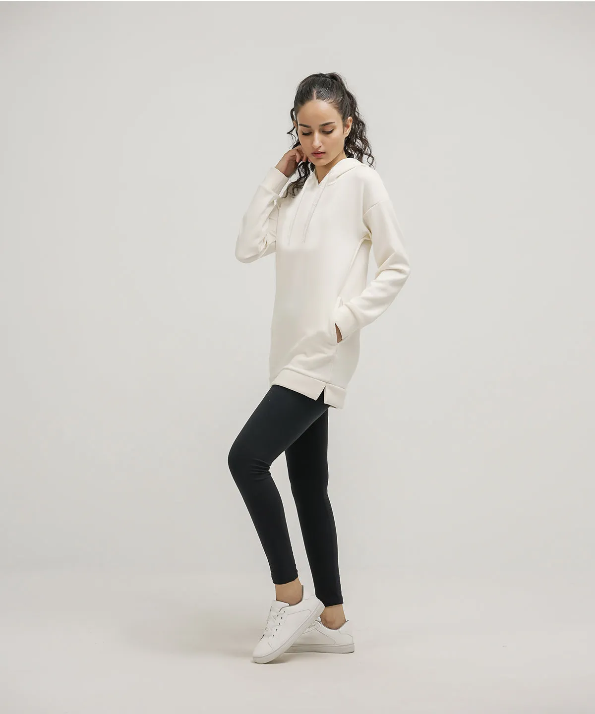 Women's LuxeStretch Long Hoodie