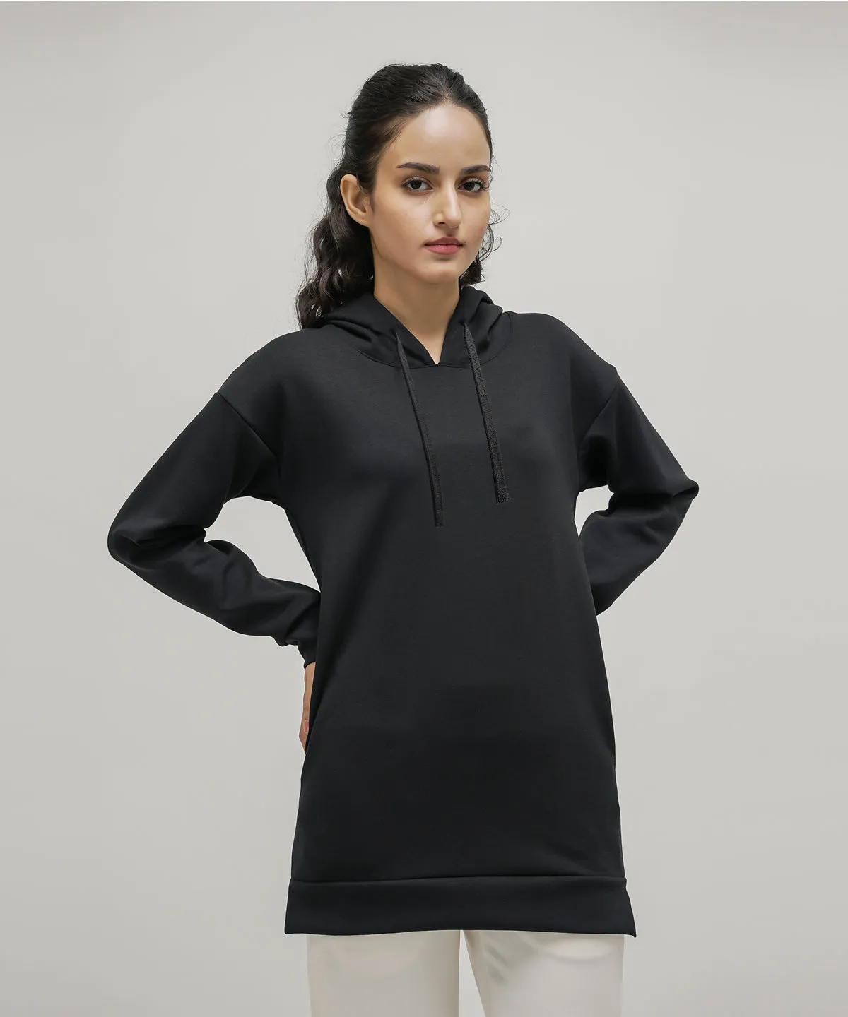 Women's LuxeStretch Long Hoodie