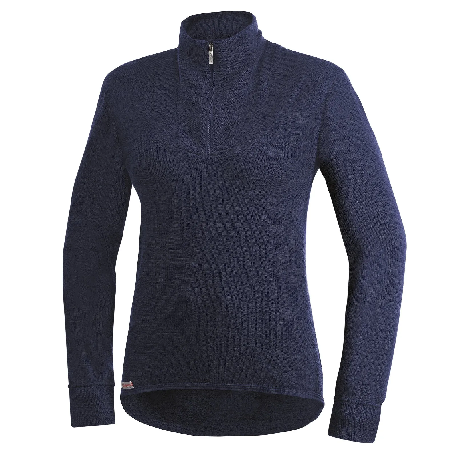 Woolpower - Zip turtleneck 400 | wollen thermoshirt met col